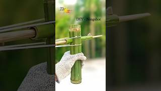 WOW Amazing Bamboo Slingshot | Bamboo craft #bamboo #bamboocrafts