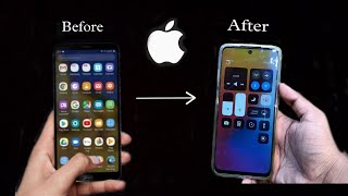 how to change Android mobile to a iphone 😍 | full set by step