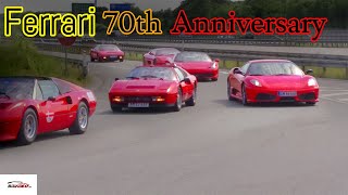 Ferrari 70th anniversary Pitstop at  Shell, Karlslunde