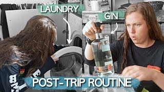 My post-trip routine | ad