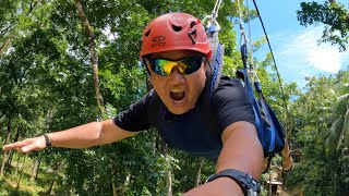 Ziplining in Boracay