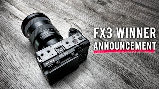 Fx3 Contest Winner ANNOUNCED