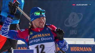 MW IBU WORLD CHAMPIONHIPS BIATHLON. POKLJUKA. SLOVENIA. Men. INDIVIDUAL RACE 20.0km _17_02_2021