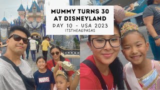 MUMMY TURNS 30 AT DISNEYLAND CALIFORNIA | Day 10 - USA Family Travel Vlog 2023