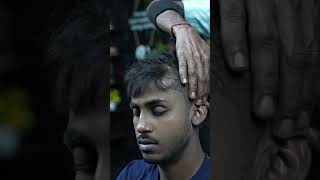 Neck Cracking Champi Head Massage ASMR #shorts