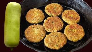 Bottle gourd cutlet recipe! Healthy and incredibly delicious!