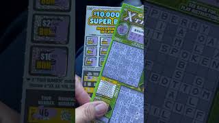 I WON ON THE $10,000,000.00 BONUS SCRATCHER TICKET