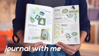 🌿 journal with me⎪green theme 💚