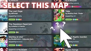 How to select the best map for your osu!mania talent show