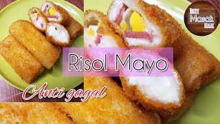 Resep kulit risol ekonomis anti gagal ||Resep Risol Mayo Enak banget