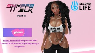 Second Life - Did my  Gacha Store make 10K  Sales March? Shoppe Blk  P.2- Kolour Free Art Giveaway