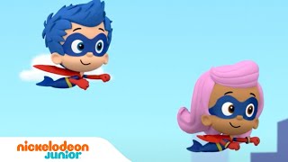 Bubble Guppies | Les meilleurs sauvetages de super-héros | Compilation de 15 min. | Nickelodeon Jr.