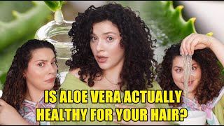 IS ALOE VERA ACTUALLY HEALTHY FOR YOUR HAIR? (myths + aloe vera-free product recommendations)