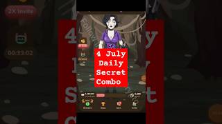 Today memefi secret combo 4 July | memefi secret tap combo level 8 #memeficoin #memefi