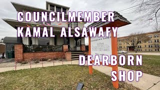 Councilman Kamal Alsawafy at The Dearborn Shop in 90 seconds