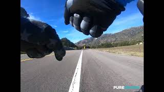 Descending Palomar Mtn on a Gravel Bike