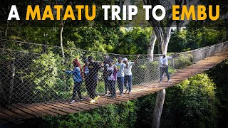 Matwana Matatu road trip to Camp Ndunda EMBU  //VLOG