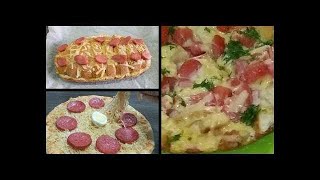 ТОП 4 СПОСОБОВ СДЕЛАТЬ ВКУСНУЮ ПИЦЦУ | Зульфия Готовит