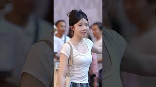 beautiful girl chinese street fashion  #shorts #trending #trendingshorts #shortvideo #beautiful