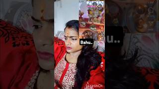 Bahu rocks Sasu shocks.. #funnyshorts #saasbahu #lazybahu #shorts #ytshorts #trending #shortsfeed