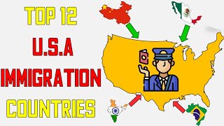 Immigration Population in U.S.A By Countries