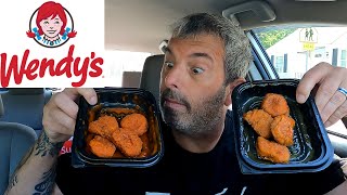 wendys NEW saucy nuggets food review