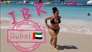 جميرا بيتش ريزيدنس دبى 🇦🇪 Walking tour at Jumeirah Beach in Dubai JBR Beach Dubai