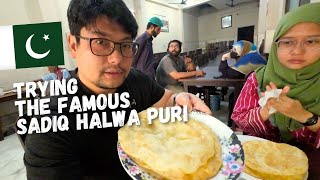 $3.50 Halwa Puri Breakfast in Lahore