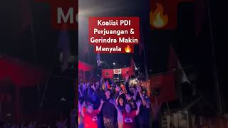 KOALISI PDI PERJUANGAN & PARTAI GERINDRA MAKIN MENYALA DI KOTA TOMOHON