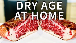 Dry Age Steak || How to DRY AGE Steak at Home || Best Way to Dry Age steak || Easy Dry aging Steak