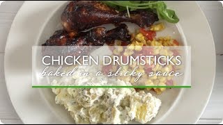 Chicken in a sticky sauce — a really simple recipe for delicious sticky chicken!