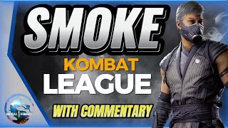 SMOKE KOMBAT LEAGUE WITH COMMENTARY|MORTAL KOMBAT 1