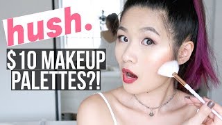 IS IT WORTH IT? Affordable $10 Makeup Palette Haul  | Eva Chung