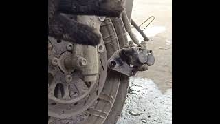 REPLACE FRONT BRAKE PAD FOR RUSI PASSION125