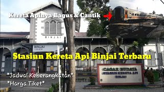 Stasiun Kereta Api Binjai Terbaru