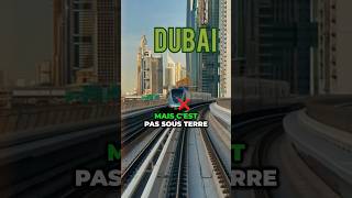 Le métro à Dubai 🤔🇦🇪#argent #business #ville #dubai