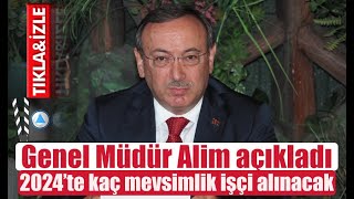 Çaykur 2024 Yılında ne kadar işçi alacak Genel Müdür Yusuf Ziya Alim açıkladı