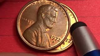 1972 US $23,000 DDO Lincoln One Cent Coin - United States Penny