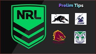 NRL 2023 Season | PRELIMINARY FINALS | Tips and Predictions | Top 2 Grand Final??