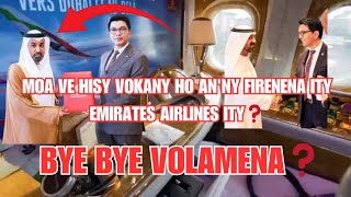 HISY VOKANY HO AN'NY FIRENENA VE ITY  EMIRATES AIRLINES ITY❓️