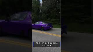 Insane launch on the street ! HUGE Turbo Mx3