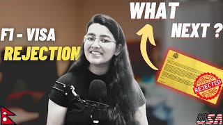 How to avoid F1-VISA refusal | What to do after USA VISA refusal | Nepali Students| Second attempt ?