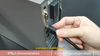 Share a 3-stage cascade 1-in-8-out HDMI distributor minihs108