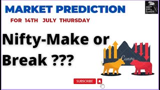 Nifty Analysis | Expiry Day 14th July | Bank Nifty Prediction | Market Analysis | Utsav Agarwal