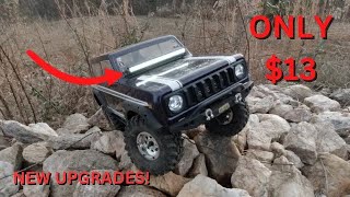 The CHEAPEST LED Light Bar and upgrading the steering | Redcat Gen 8 V2 Upgrades