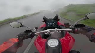 Ducati Multistrada V4S Akrapovic: Heavy rain at Großglockner 2/3