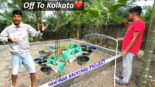 Huge Backyard Fish Farm and Gallery Project Coming Up!!🔥❤️ | Outdoor Fish Breeding Pond