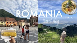 ROMANIA travel vlog | exploring the mountains, Black Sea, the food 🤤, & other fun activities!