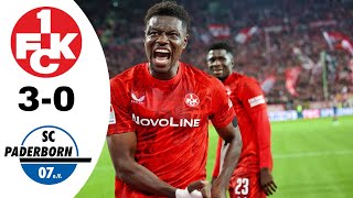 FC Kaiserslautern VS SC Paderborn 3-0 Highlights | Bundesliga 2024/2025