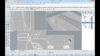 Rhino 3D와 자동차 모델링 - 82. 사이드 미러 만들기 1